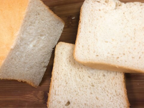 赤サフで砂糖不使用の生食パン